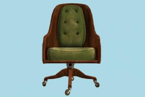 Chair chair, office, vintage, retro, noir, old